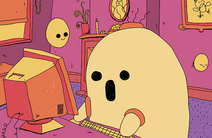  Andrew Onorato’s surreal short about a genie and his eggy housemates