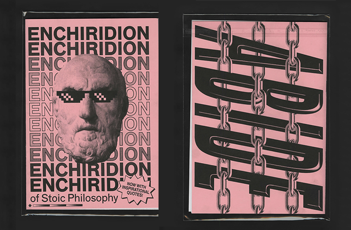 Simen Royseland’s zine inspired by the ancient philosophy of Stoicism