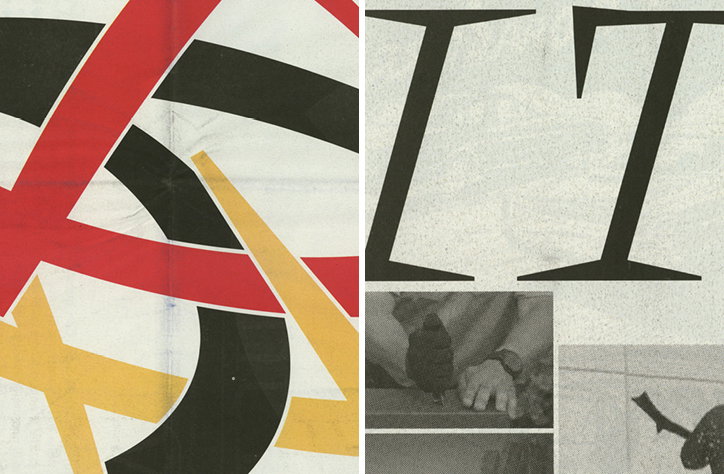 Knif Mono, a typeface presented how it will inevitably be used by other designers