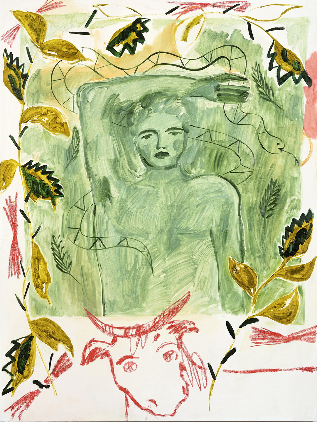 Faye_Wei_Wei_Snake_in_the_Grass_183x138cm.jpg