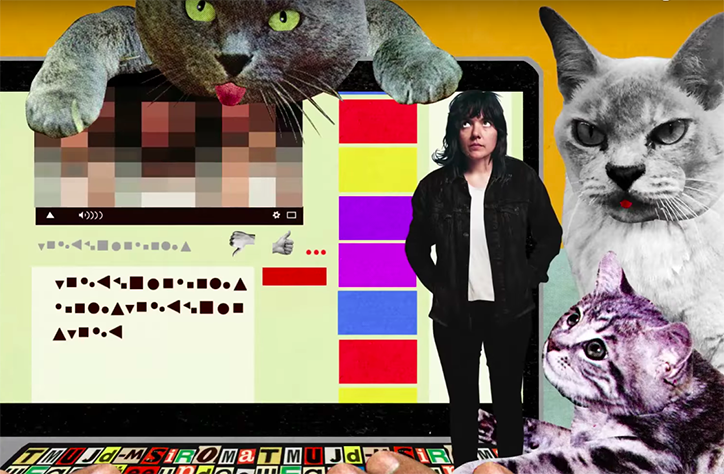Beyonce collaborator Lucy Dyson creates kaleidoscopic animated video for Courtney Barnett