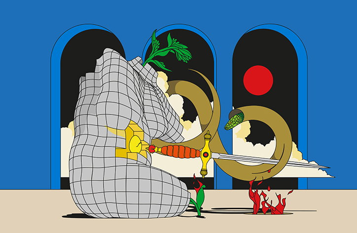"We’re likely to plummet into a new dark age": Illustrator Edward Carvalho-Monaghan on learning from the past