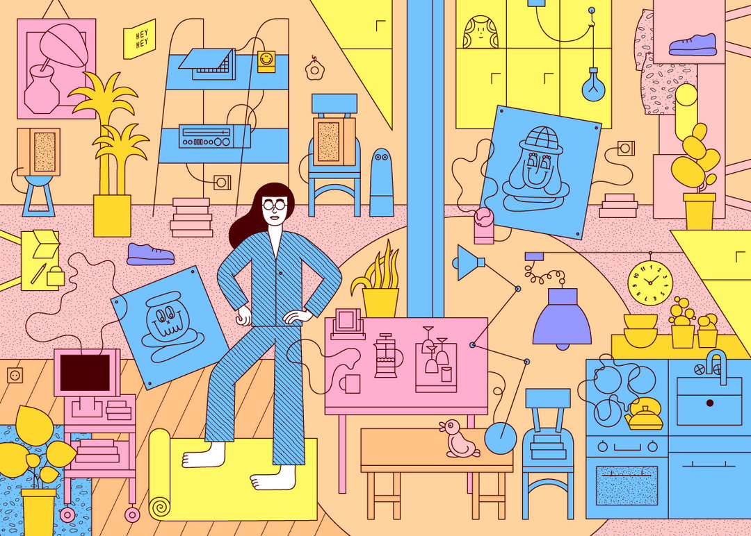 MartinaPaukova-InternationalWomen'sDay-GroupChat-Illustration-itsnicethat-02.jpg
