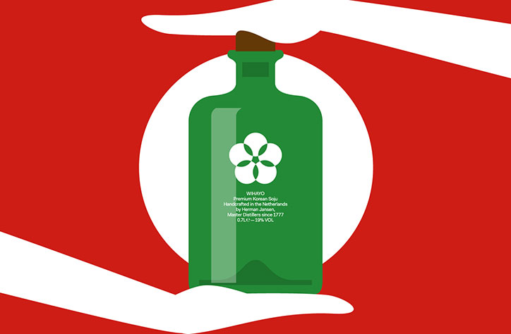 Looking east: how Smörgåsbord designed a soju brand to work in Europe and Asia alike