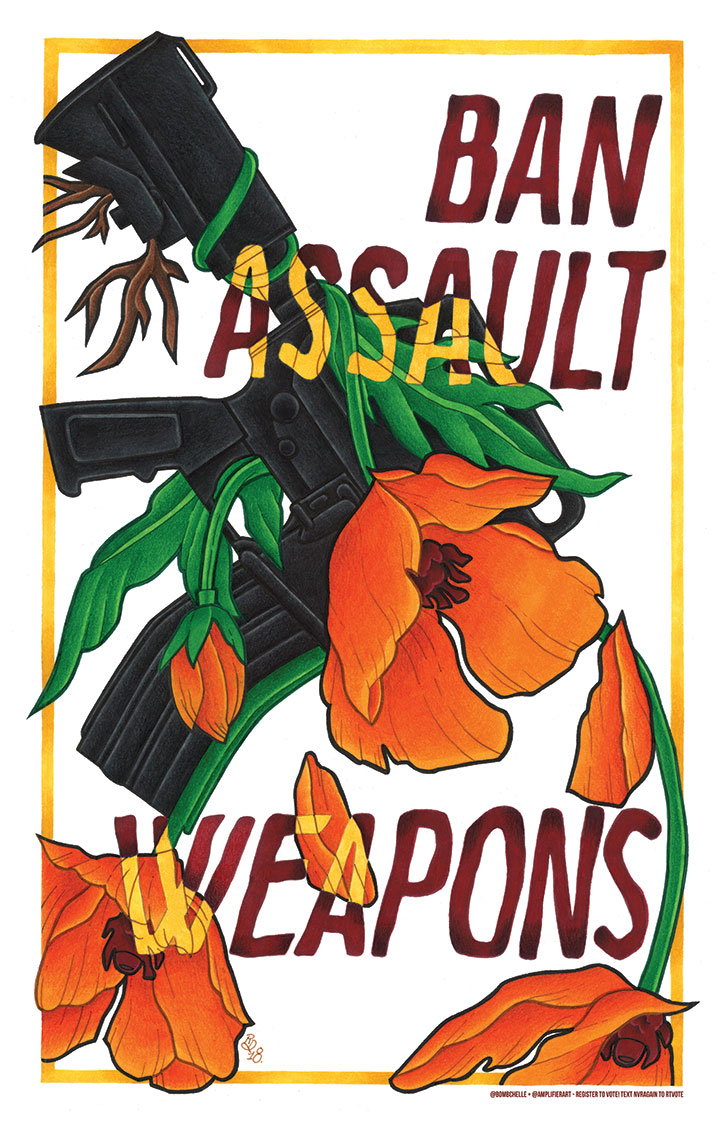 march-for-our-lives-amplifier-gun-reform-protest-posters_graphic-design_itsnicethat_MFOL_Raychel.jpg