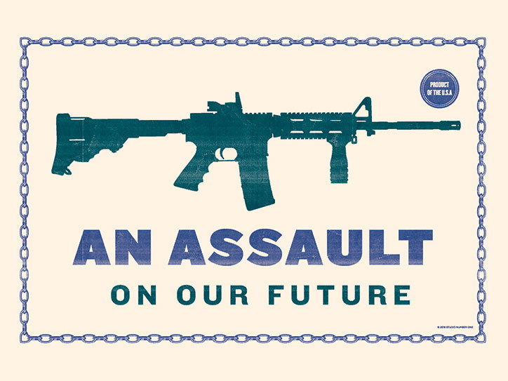 march-for-our-lives-amplifier-gun-reform-protest-posters_graphic-design_itsnicethat_AssaultOnOurFuture_18x24-2.jpg
