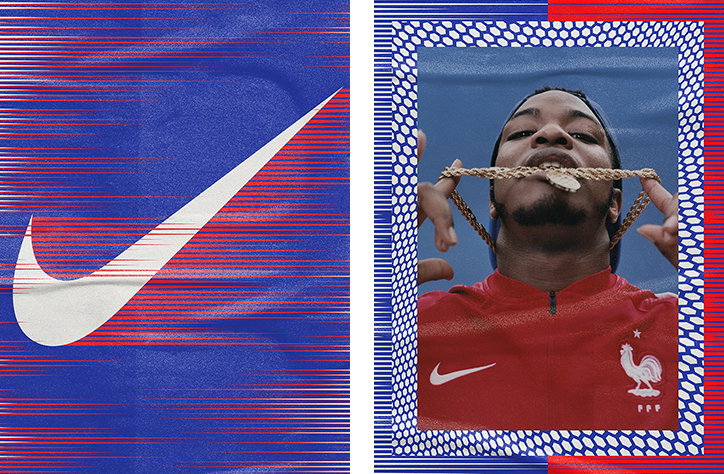 Designer Marc Armand on graphically interpreting the French football team’s kit ahead of the World Cup