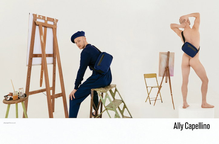 David Lane and Agnes Lloyd-Platt go back to school for Ally Capellino’s AW18 campaign  