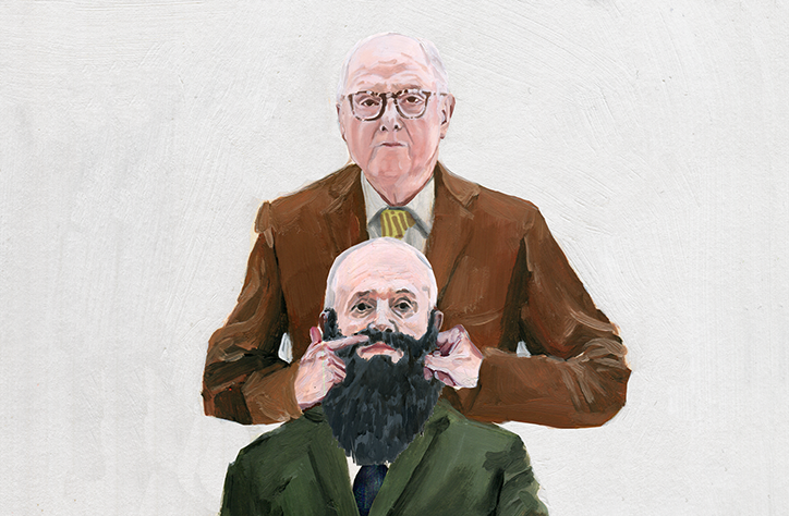 How Alice Tye tackled the daunting task of painting a portrait of Gilbert and George