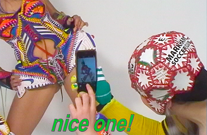 Irony, sportswear and self-obsession: Paolina Russo and Aidan Zamiri's creative partnership