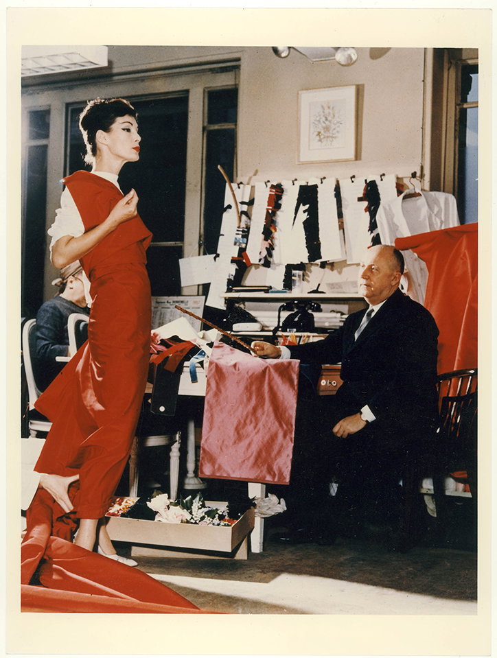 Christian_Dior_with_model_Lucky__circa_1955._Courtesy_of_Christian_Dior.jpg
