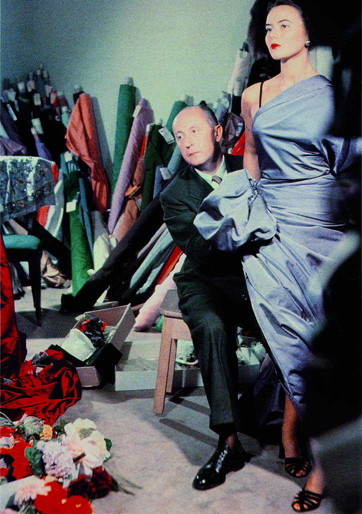 Christian_Dior_with_model_Sylvie__circa_1948._Courtesy_of_Christian_Dior.jpg
