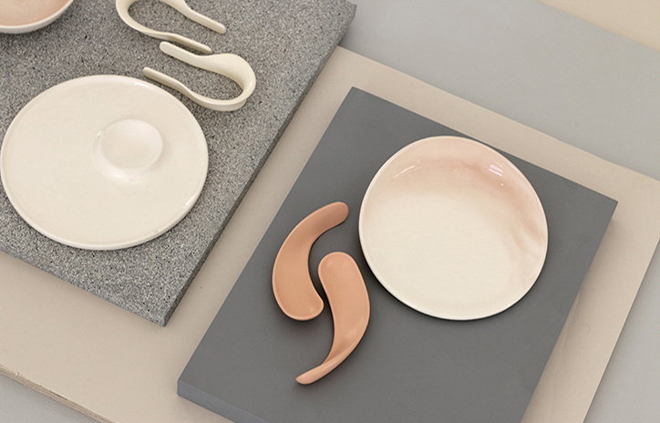 Designer Avi Ben Shoshan’s ceramic utensils transform eating into a performance