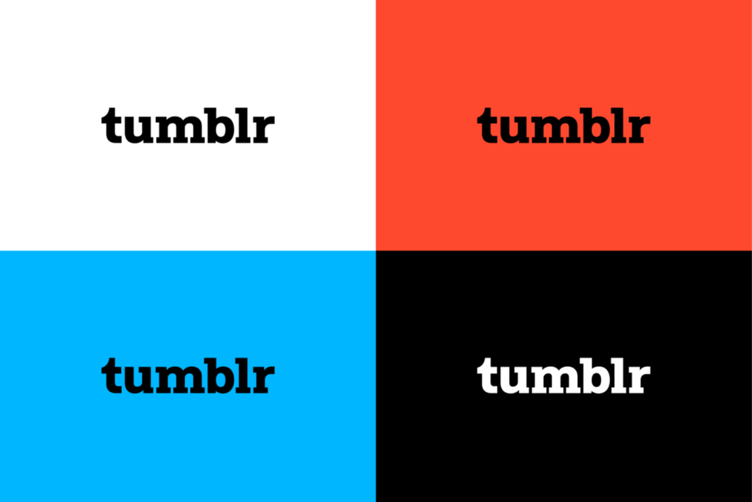 Swiss design practice Dinamo develops new visual identity for Tumblr