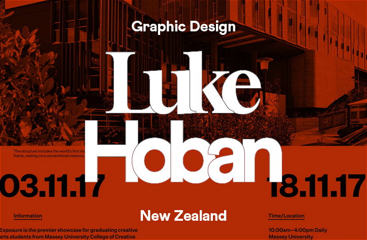 New Zealander Luke Hoban designs websites that not only have form and function, but flair