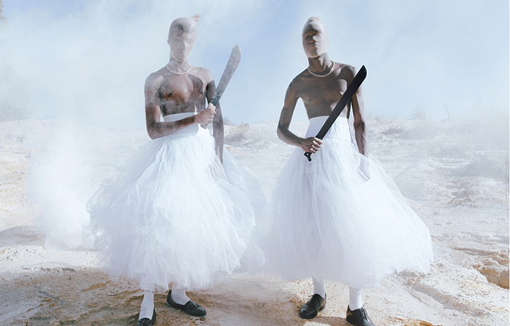 “A space with no rules”: stylist Ibrahim Kamara on his latest collaboration with Kristin-Lee Moolman and Gareth Wrighton