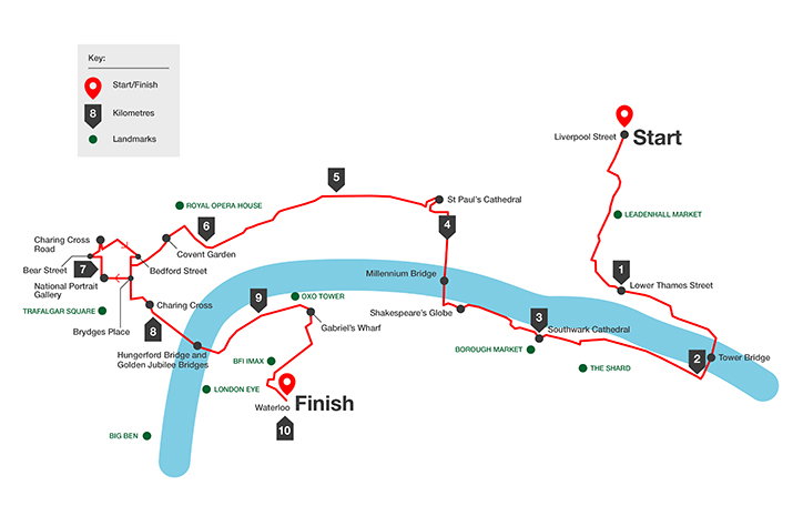 Shelter has designed a Sleep Walk map that incorporates its logo 