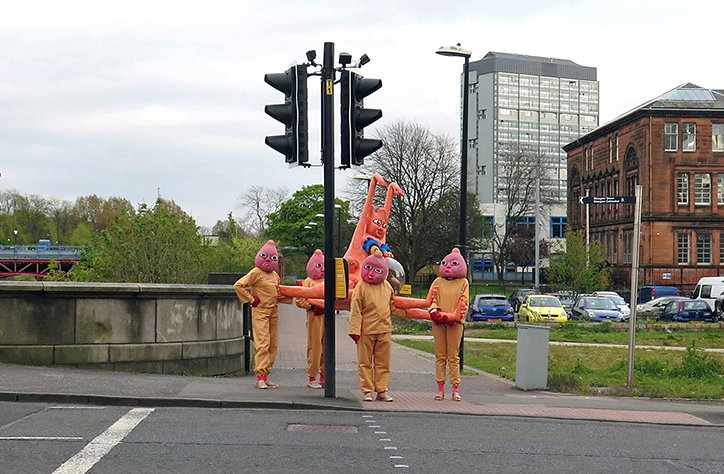 Rae-Yen’s site-specific work offers an alternative perspective on our social reality 