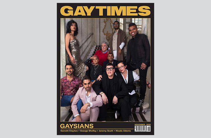 Gay Times reveals its first ever "Gaysian" cover