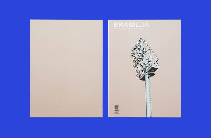Brasilia #5 sensitively interprets the concept of waste through typography and graphic design
