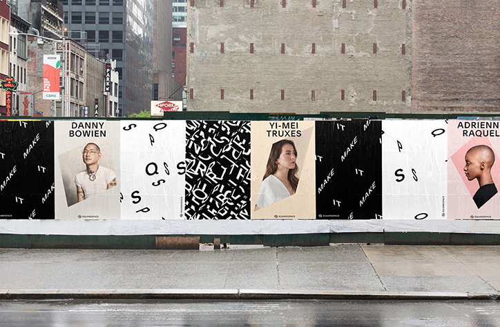 DIA channels NYC and gives Squarespace its signature kinetic treatment in brand refresh