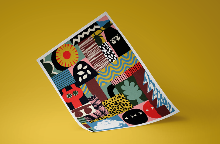 Adam Higton and Atelier Bingo collaborate to illustratively visualise the 12 months of the year