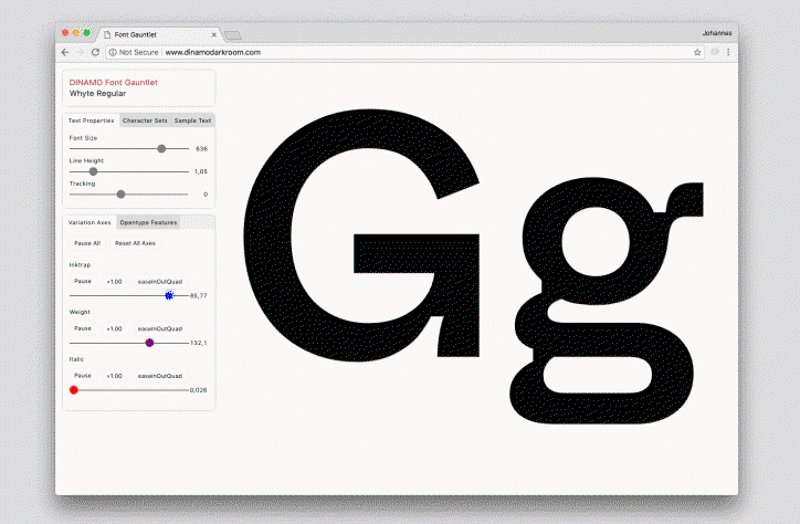 Dinamo creates two new type tools for the benefit of the design community 