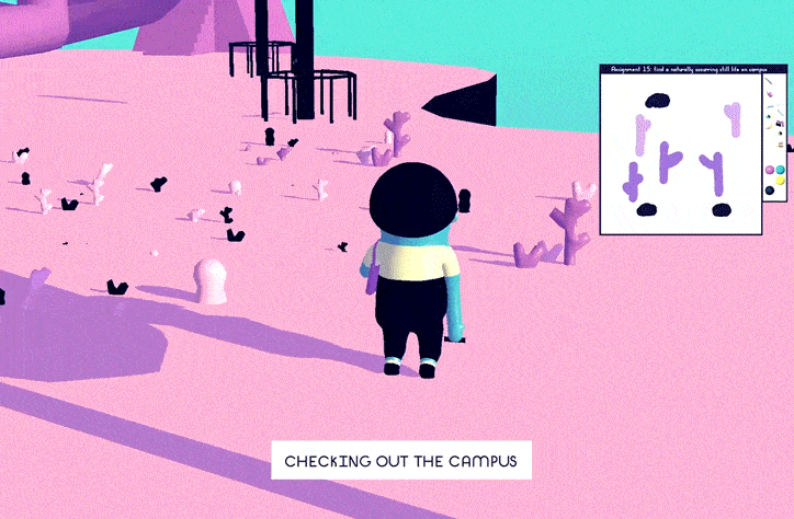 Cécile Dormeau, Braulio Amado and other INT faves try out Julian Glander's new game, Art Sqool