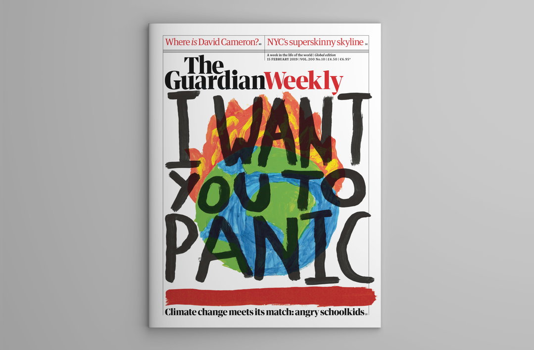 This week’s Guardian Weekly is a climate change special designed by children