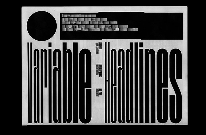 Mateo Broillet likes to reflect elements of type history in his contemporary designs