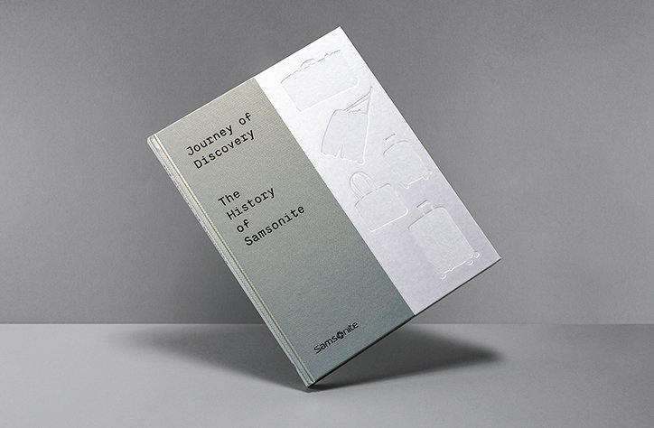 Melville Brand Design on a new book detailing the history of Samsonite