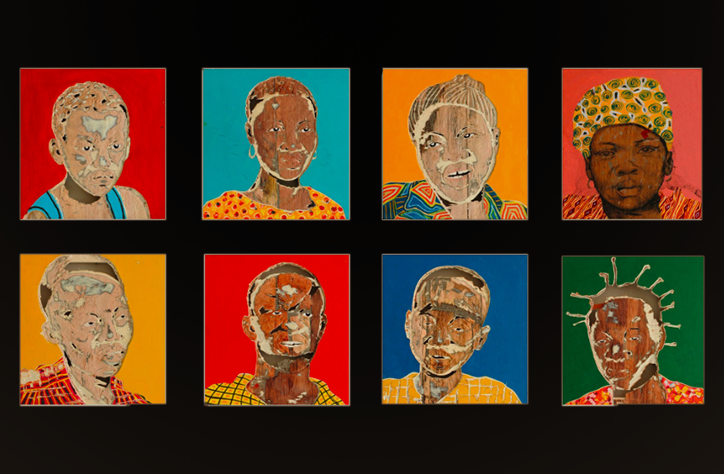 Aimé Mpane's paintings confront the legacy of colonialism in Congo