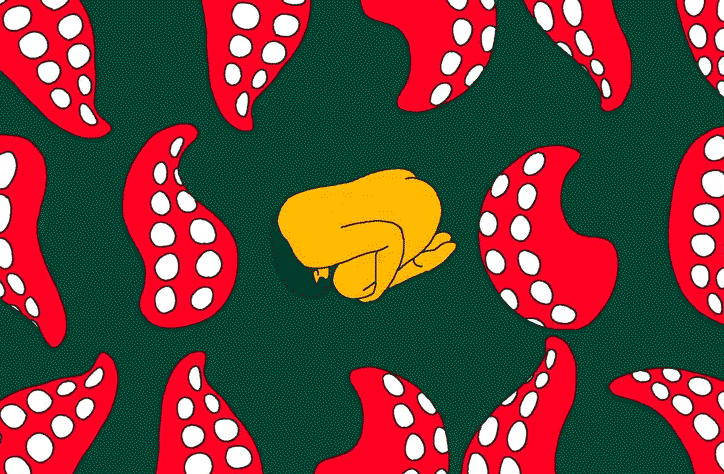 Sawako Kabuki's latest nonsensical animation tells the tale of one girl addicted to octopus balls