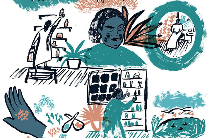 Illustrator Laylah Amarchih keeps inspired by setting herself a brief each week