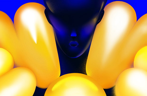 Debora Cheyenne Cruchon's digital paintings explore childhood, ancestry and spirituality