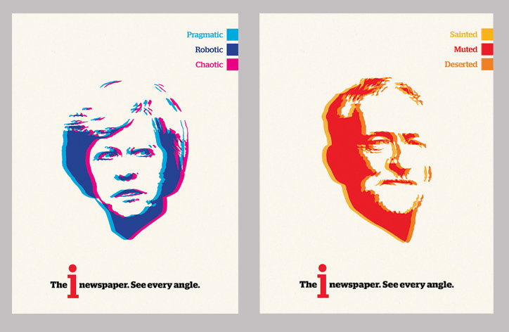 Hyperbolic, diabolic, chocaholic: the i's latest campaign encourages readers to see every angle