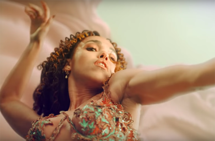 FKA twigs hooks up with Bjork collaborator Andrew Thomas Huang for new video, Cellophane