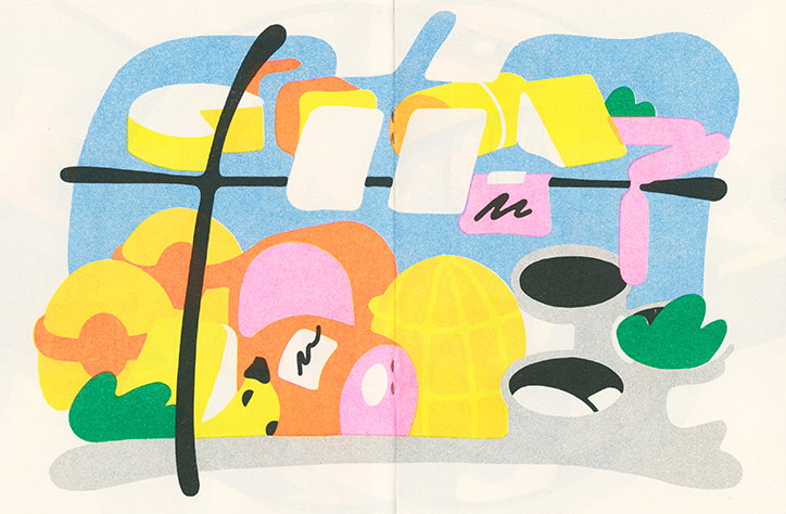 Jimmy Simpson illustrates the winding mazes of New York's bodegas