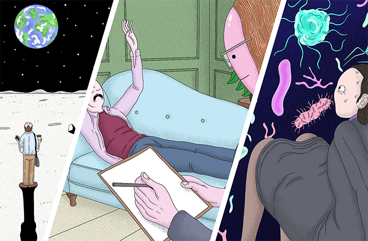 Turning fear and paranoia into punchy comics: Alex Jenkins comments on our society