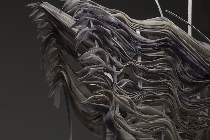 Natsai Audrey Chieza explains her latest bio-fabricated installations