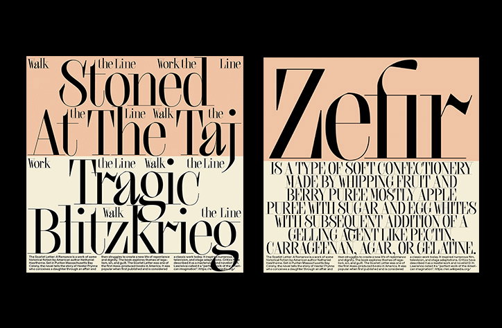 Swans, Lamborghinis, Indian luxury and Wild Wild Country inform Futur Neue’s new font