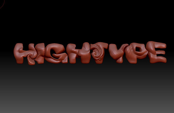 Meet Hightype, the type foundry for three-dimensional fonts