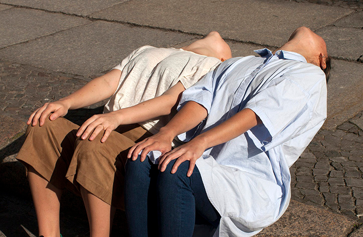 Bodily discomfort supplies the “subtle strangeness” of Melissa Schriek’s photographs