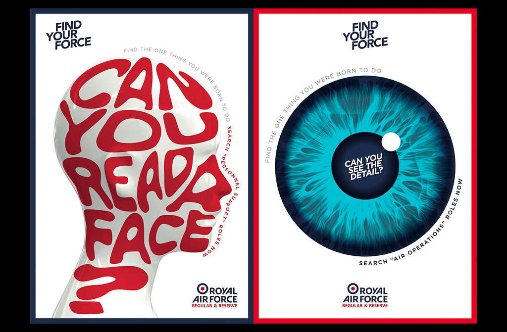 Psychological studies and games informed the RAF's latest ad campaign