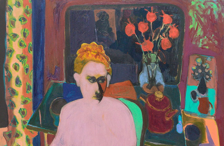 Painter Igor Moritz's vivid paintings express the colours of inner life