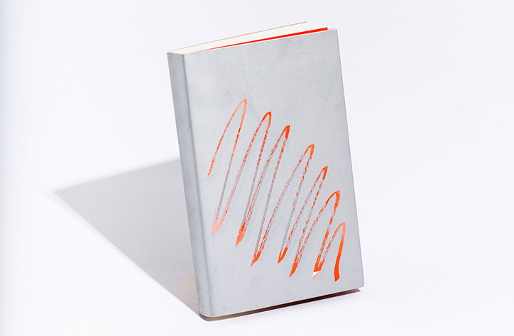 Graphic design studio Works creates scratchable cover for artist Min ha Park