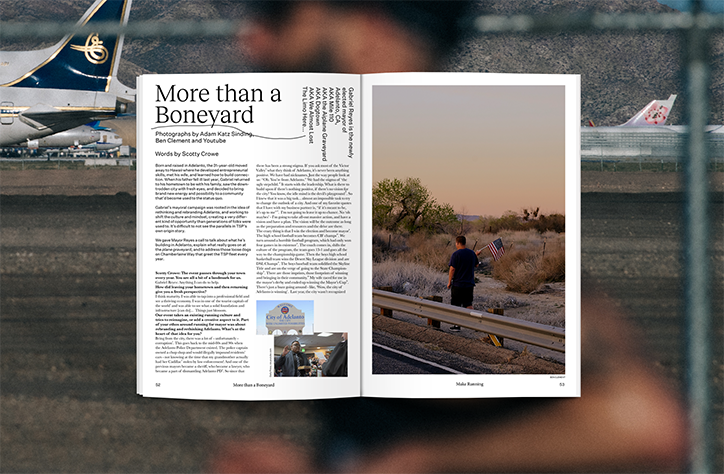 Make Running's first issue focusses on an unsanctioned, 340-mile race from Los Angeles to Las Vegas