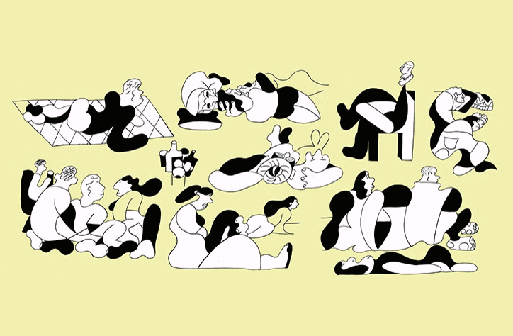 Bo Matteini’s fluid, dynamic illustrations are full of joyful vitality 