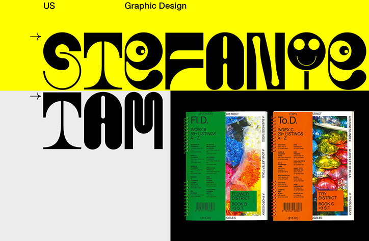 Stefanie Tam’s graphic design grounds conceptual thinking in compelling visuals