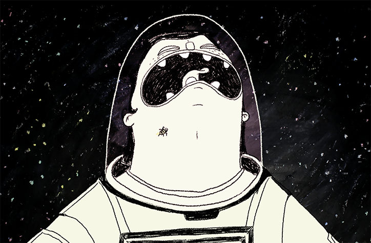 YK Animation’s short film imagines a conspiracy fuelled alternative to the final moon landing